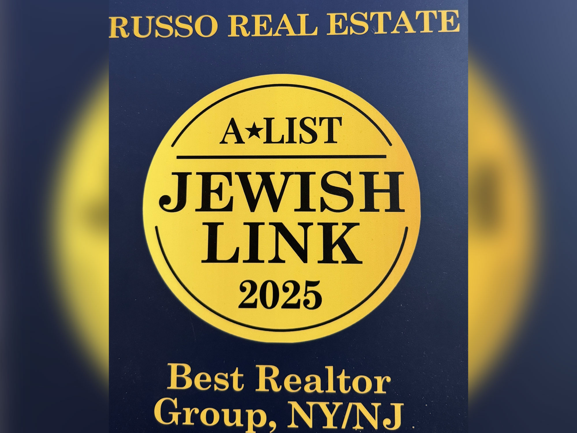 Jewish Standard Reader's Choice Award # 2 Agent- 2026